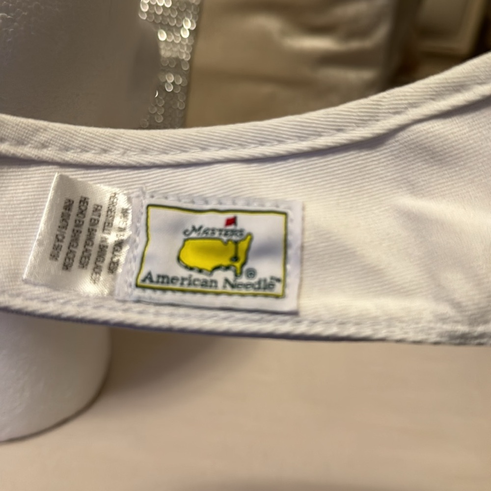 Masters 2022 Adjustable White Visor - image 4